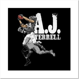 A.J. Terrell Atlanta Interception Posters and Art